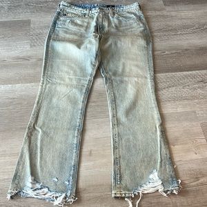 AG - the Jodi crop high rise flare crop